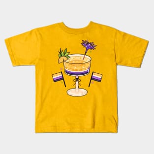 Nonbinary Drink Kids T-Shirt